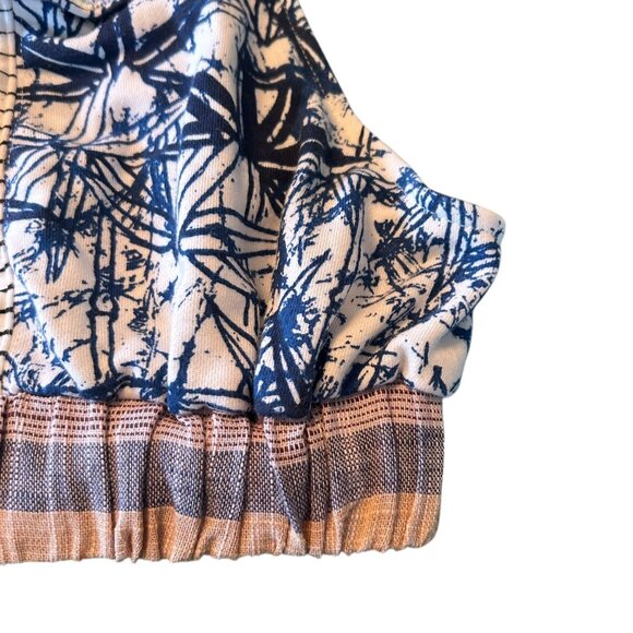 NWOT Urban Outfitters Abstract Multi-Print Racerback Crop Top L - Picture 2 of 5